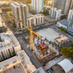 Kentsel Dönüşüm Hizmetleri kapsamında yenilenen modern konut projesi